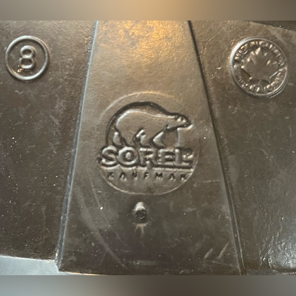Vintage Sorel Kaufman tracker Mens snow boots Sz 8 - Picture 8 of 9